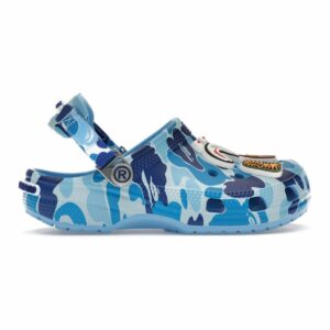 BAPE x Crocs Classic Clog « Camo Blue »