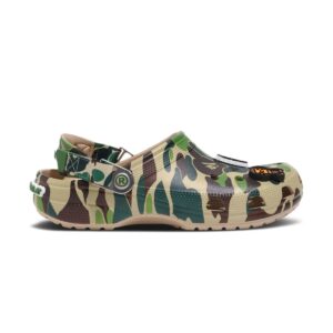 BAPE x Crocs Classic Clog « Camo Vert »